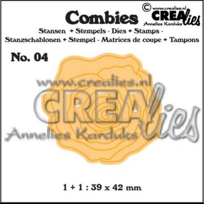 Crealies Combies Stanzschablone - Rosen
